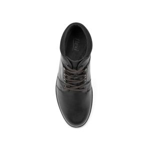 Botín Casual Flexi De Agujetas Para Mujer - Estilo 25911 Negro