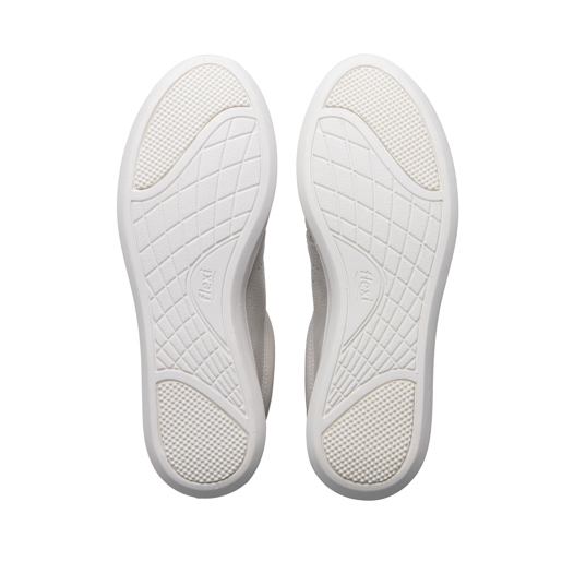Slip On Casual Flexi para Mujer con Suela Extra Ligera Estilo 28206 Hueso
