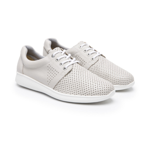 Slip On Casual Flexi para Mujer con Suela Extra Ligera Estilo 28206 Hueso