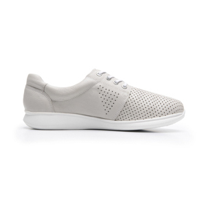 Slip On Casual Flexi para Mujer con Suela Extra Ligera Estilo 28206 Hueso