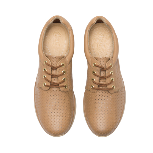 Slip On Casual Flexi para Mujer con Suela Extra Ligera Estilo 28206 Miel