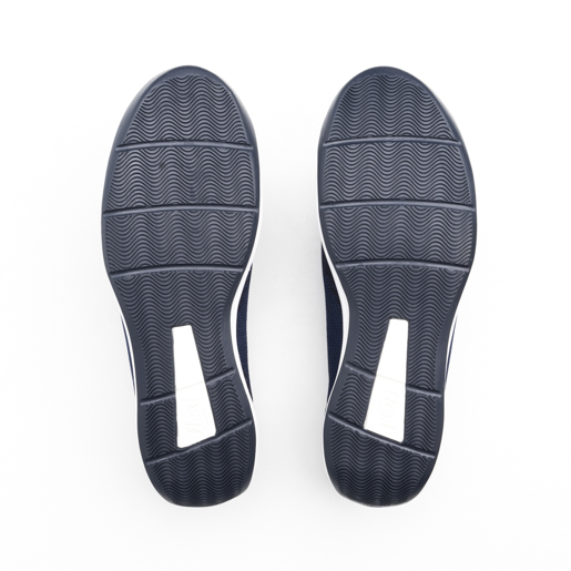 Slip On Tejido Flexi para Mujer con Suela Extra Ligera Estilo 28309 Azul