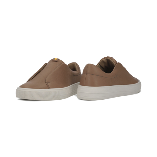 Sneaker sin agujetas en piel color silt Quirelli estilo 300103