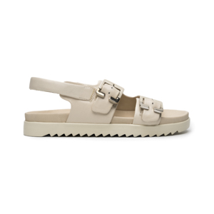 Sandalia Confort Casual Quirelli para Mujer con Anatomic Pad Estilo 300508 Latte