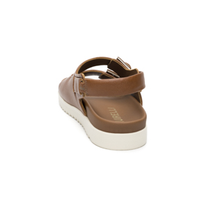 Sandalia Confort Casual Quirelli para Mujer con Anatomic Pad Estilo 300508 Tan