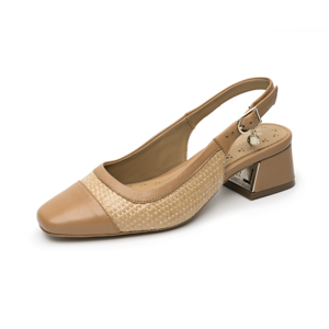 Zapatilla Destalonada Quirelli para Mujer Estilo 300807 Avellana