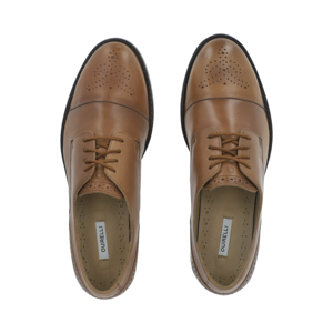 Oxford casual en piel color tan Quirelli estilo 301202