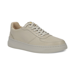 Sneaker urbano retro en piel color niebla Quirelli estilo 303001