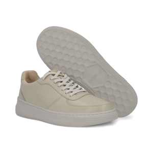 Sneaker urbano retro en piel color niebla Quirelli estilo 303001