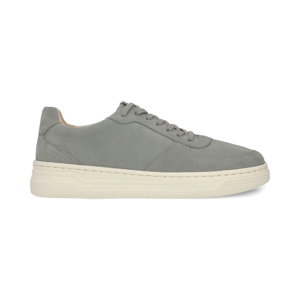 Sneaker urbano retro en piel color verde Quirelli estilo 303001