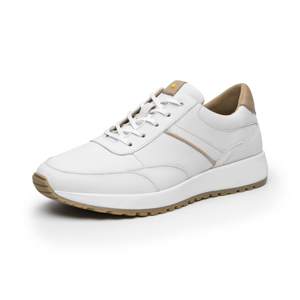 Sneaker Retro Runner Quirelli para Mujer con Biomotion Estilo 303601 Blanco