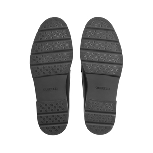 Mocasín Con Herraje Quirelli para Mujer con Plantilla Acojinada Estilo 303702 Negro
