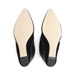 Botín Puntal Cuña Quirelli para Mujer con Suela Preacabada Estilo 303803 Negro