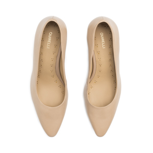 Zapatilla Puntal Quirelli para Mujer con Plantilla Acojinada Estilo 304401 Nude