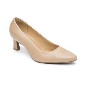 Zapatilla Puntal Quirelli para Mujer con Plantilla Acojinada Estilo 304401 Nude