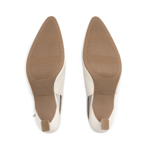 Zapatilla Destalonada Quirelli para Mujer Estilo 304402 Latte