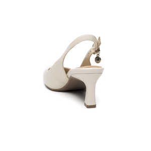 Zapatilla Destalonada Quirelli para Mujer Estilo 304402 Latte