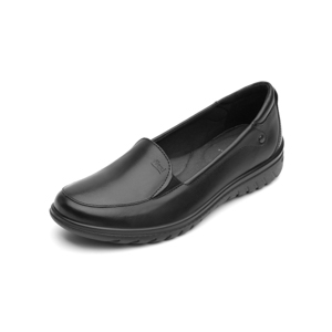 Flat Casual Flexi Con Sistema Walking Soft Para Mujer - Estilo 35306 Negro