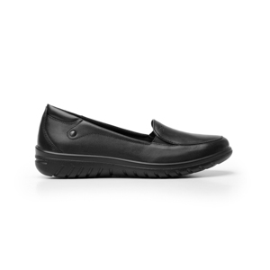 Flat Casual Flexi Con Sistema Walking Soft Para Mujer - Estilo 35306 Negro