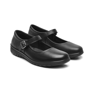 Balerina Escolar Ajustable Flexi para Mujer Estilo 35322 Negro
