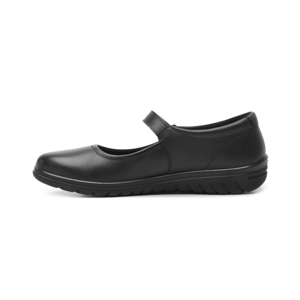 Balerina Escolar Ajustable Flexi para Mujer Estilo 35322 Negro