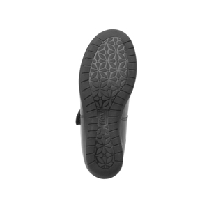 Flat Escolar Flexi Con Pulsera Con Velcro Para Niña - Estilo 35902 Negro