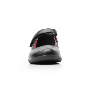 Flat Escolar Flexi Con Pulsera Con Velcro Para Niña - Estilo 35902 Negro