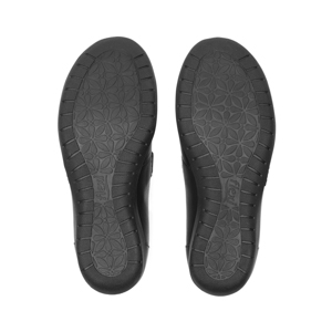 Balerina Escolar Flexi para Niña elaborada en 100% Piel Estilo 35930 Negro