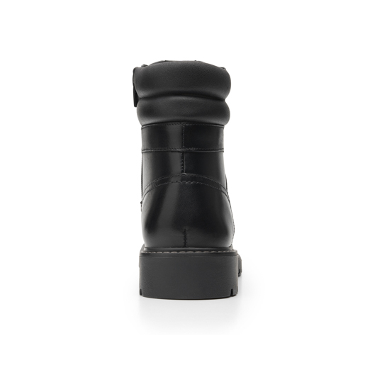Botín Militar Flexi para Mujer con Cierre Interno Estilo 37822 Negro