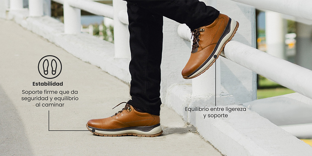 Choclo Outdoor Flexi Country para Hombre con Sistema De Mejor Agarre Estilo 401001 Dark Tan
