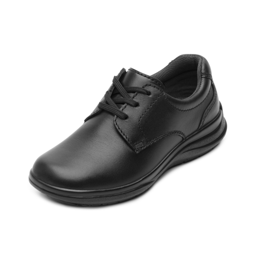 Derby Escolar Flexi para Niño con Recovery Form Estilo 402111 Negro