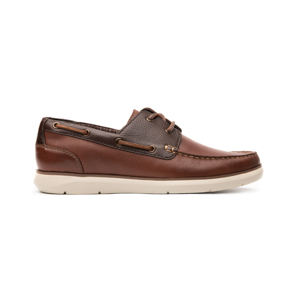 Zapato Casual De Playa Flexi para Hombre con Flowtek Estilo 403604 Tan