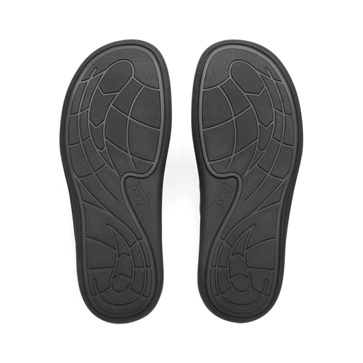 Sandalia Pata De Gallo Flexi para Hombre A Prueba De Agua Estilo 404109 Negro