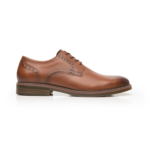 Zapato Derby Flexi para Hombre con Agujetas Estilo 404601 Tan