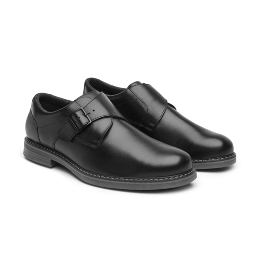 Derby Vestir Flexi para Hombre Estilo 404615 Negro