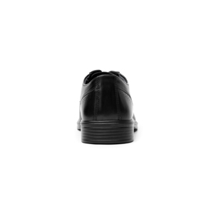 Derby Floreta Liso Flexi para Hombre con Walking Soft Estilo 406402 Negro