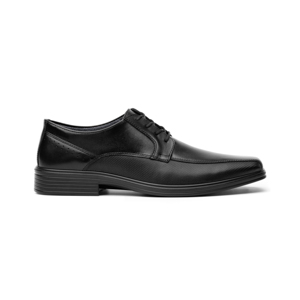 Derby Floreta Liso Flexi para Hombre con Walking Soft Estilo 406402 Negro