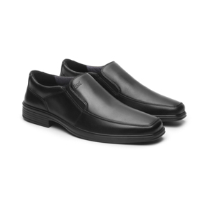 Zapato Semivestir Flexi para Hombre con Shock Point Estilo 406409 Negro