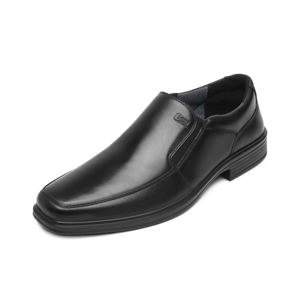 Zapato Semivestir Flexi para Hombre con Shock Point Estilo 406409 Negro