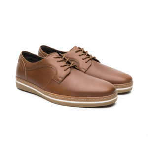 Derby Casual Flexi para Hombre Estilo 406801 Café