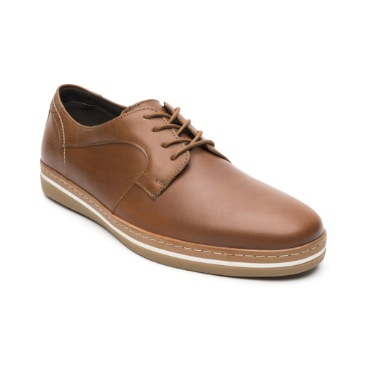 Derby Casual Flexi para Hombre Estilo 406801 Café
