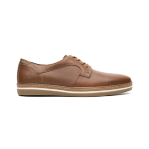 Derby Casual Flexi para Hombre Estilo 406801 Café