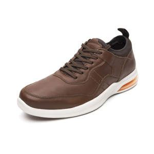 Oxford Casual Flexi para Hombre con Suela Air Shock Estilo 408101 Brandy