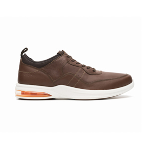 Oxford Casual Flexi para Hombre con Suela Air Shock Estilo 408101 Brandy