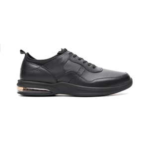 Oxford Casual Flexi para Hombre con Suela Air Shock Estilo 408101 Negro
