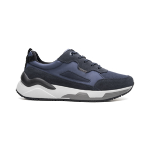 Sneaker Slip On Flexi para Hombre con Suela Extra Ligera Estilo 408801 Azul