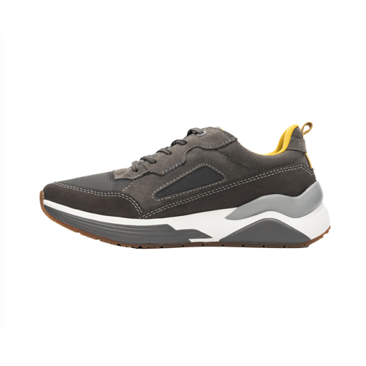 Sneaker Slip On Flexi para Hombre con Suela Extra Ligera Estilo 408801 Gris