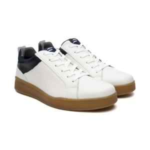 Sneaker Casual Flexi para Hombre con Suela Hyperform Estilo 408901 Blanco