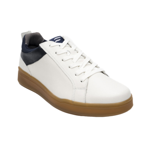Sneaker Casual Flexi para Hombre con Suela Hyperform Estilo 408901 Blanco