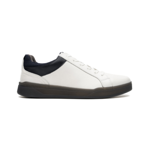 Sneaker Casual Flexi para Hombre con Suela Hyperform Estilo 408901 Blanco - Humo